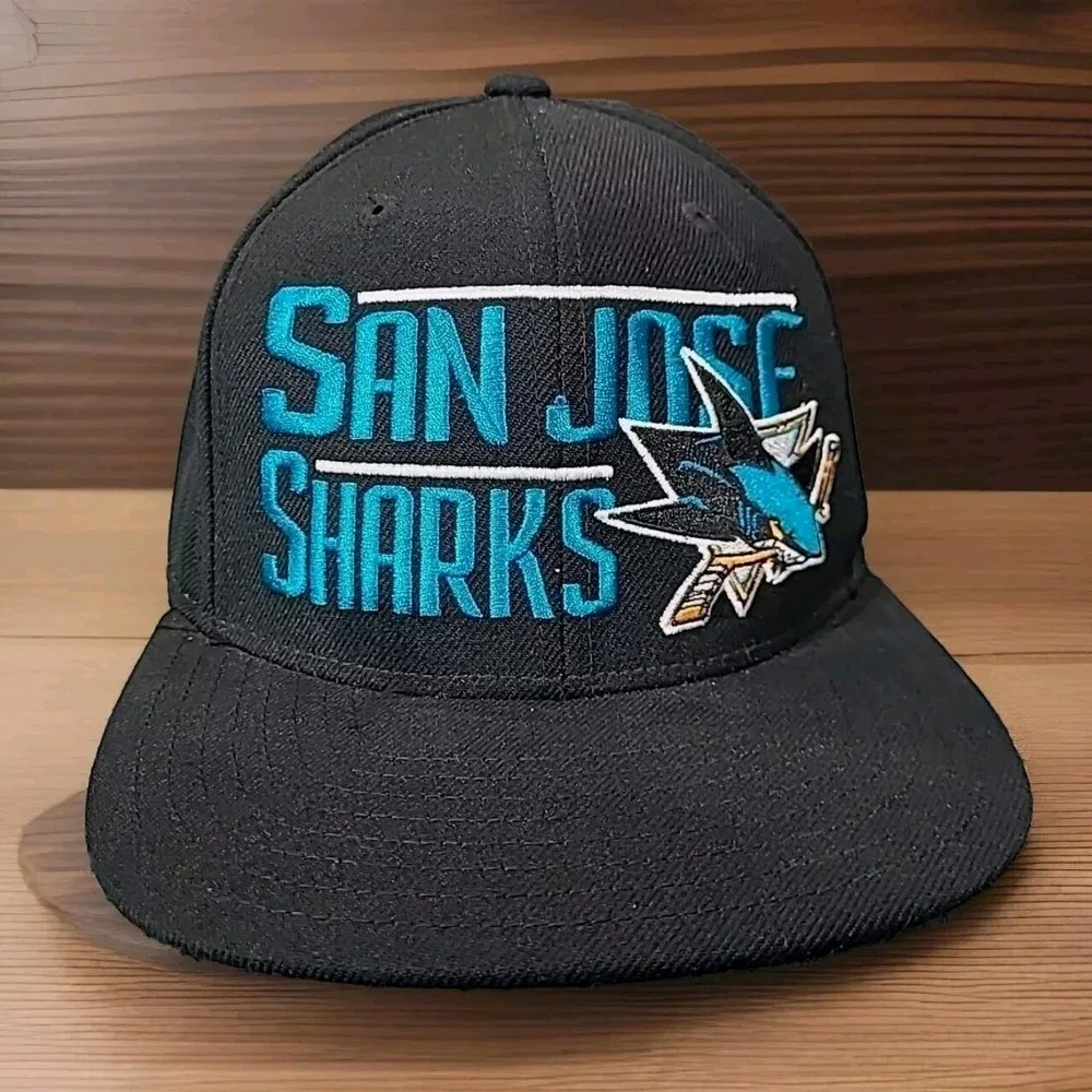 2016 Reebok San Jose‎ Sharks Snapback Hat RARE Officially Licensed